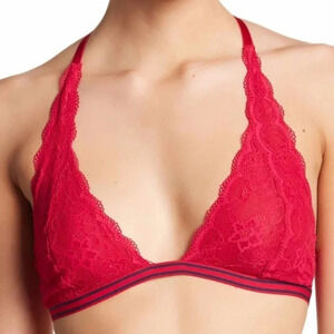 NWT Free People Pink Lace Bralette